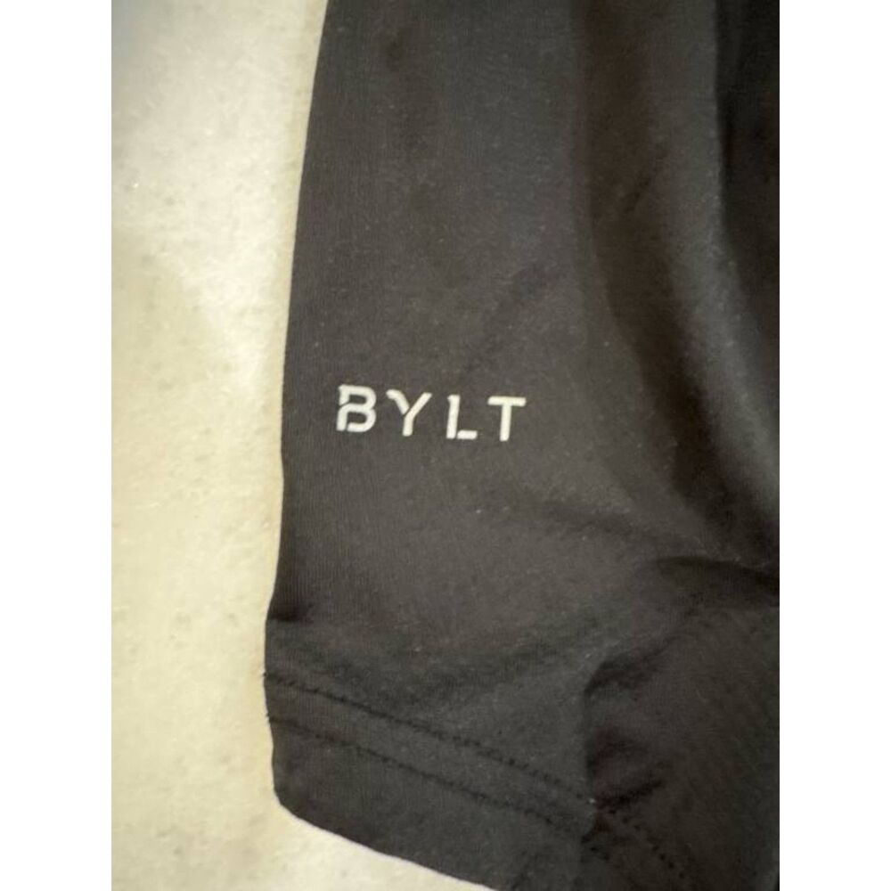 BYLT Premium Basics Drop Cut L/S Performance Shirt Men's Large Black